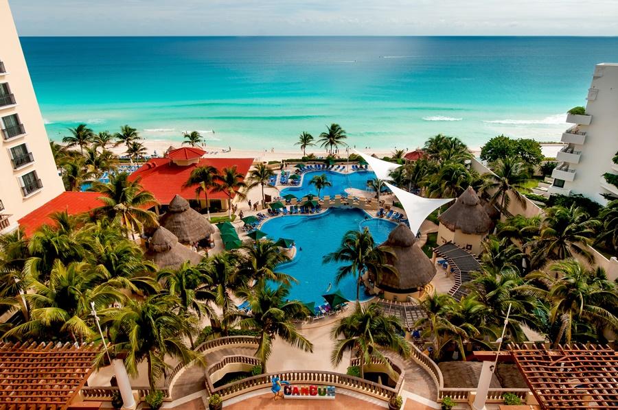 Gr Solaris Caribe Hotell Cancún Exteriör bild