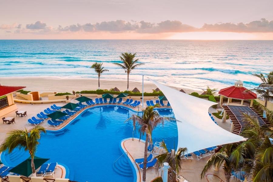 Gr Solaris Caribe Hotell Cancún Exteriör bild